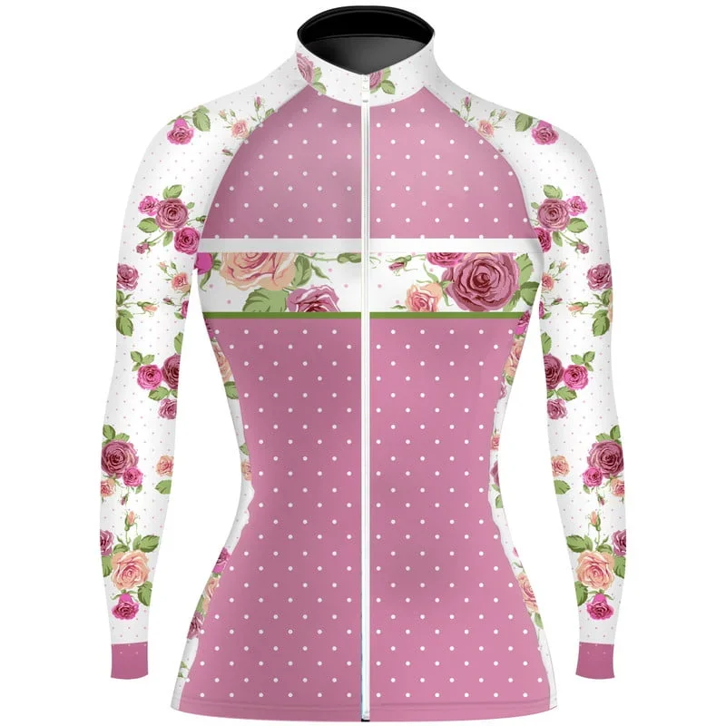 

Джерси для велоспорта с длинным рукавом, женские дышащие топы, высококачественный трикотаж для горного шоссейного велосипеда, командная одежда для велосипеда