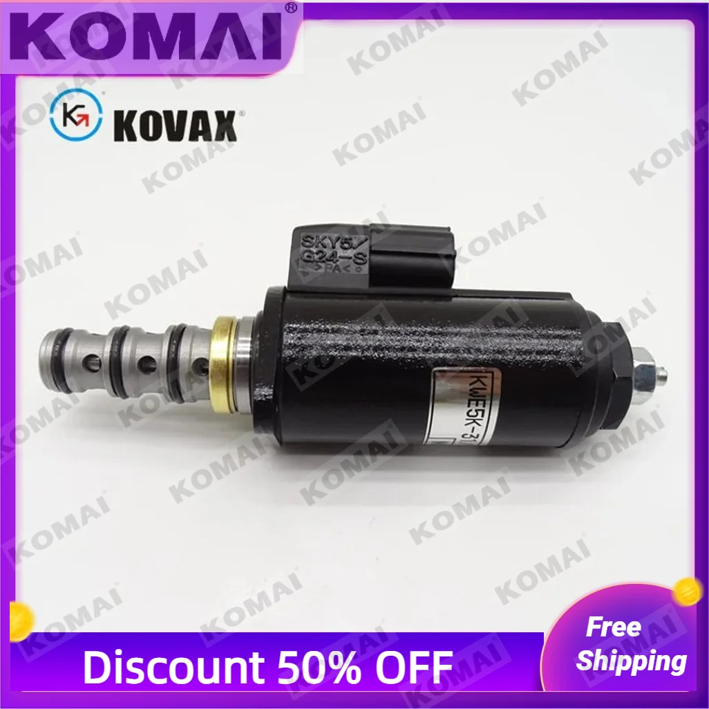 

KWE5K-31/G24YB40 excavator rotary solenoid valve SK200-5 SK200-6 YN35V00021F1