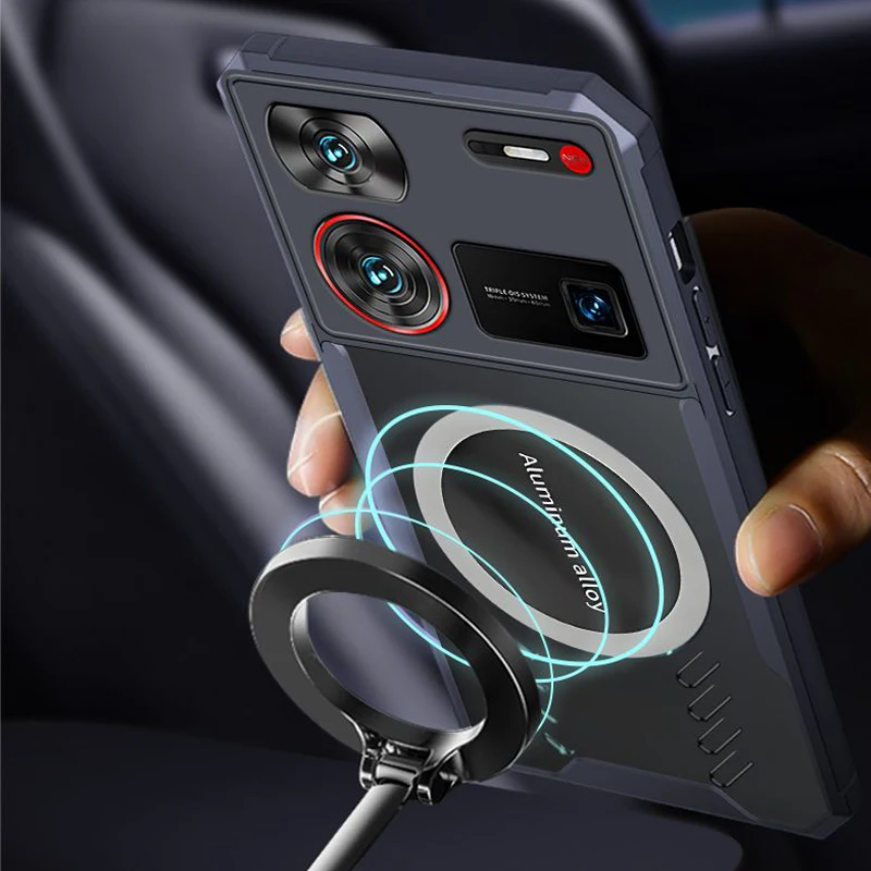 For Nubia Z60 Ultra Graphene Vent Hole Case Z60Ultra Leading 5G Heat Dissipation Breathable + Radiator Z60 Ultra Photographic