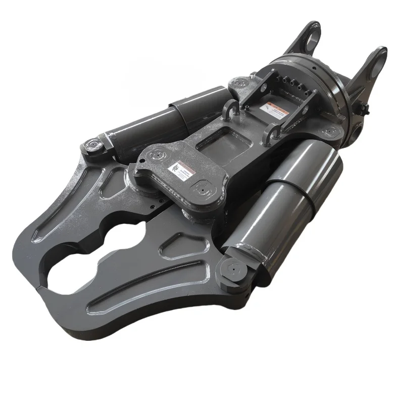RIBETTER Powerful Double-Cylinder Hydraulic Pliers  Excavators Scrap Metal Removal Shears Cutting Force Core Engine