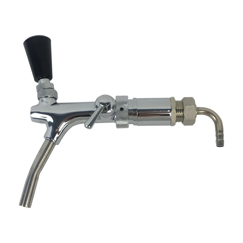 Grifo de cerveza de acero inoxidable 304 ajustable G5/8 con control de flujo de calidad superior