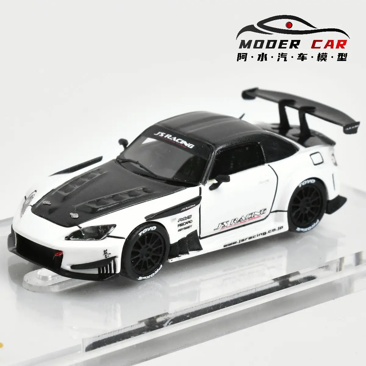 IG 1:64 JS RACING S2000  AP1 Resin Diecast Model Car