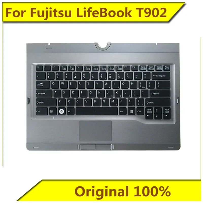 

Original For Fujitsu LifeBook T902 Notebook Keyboard with C Shell English Traditional Thai