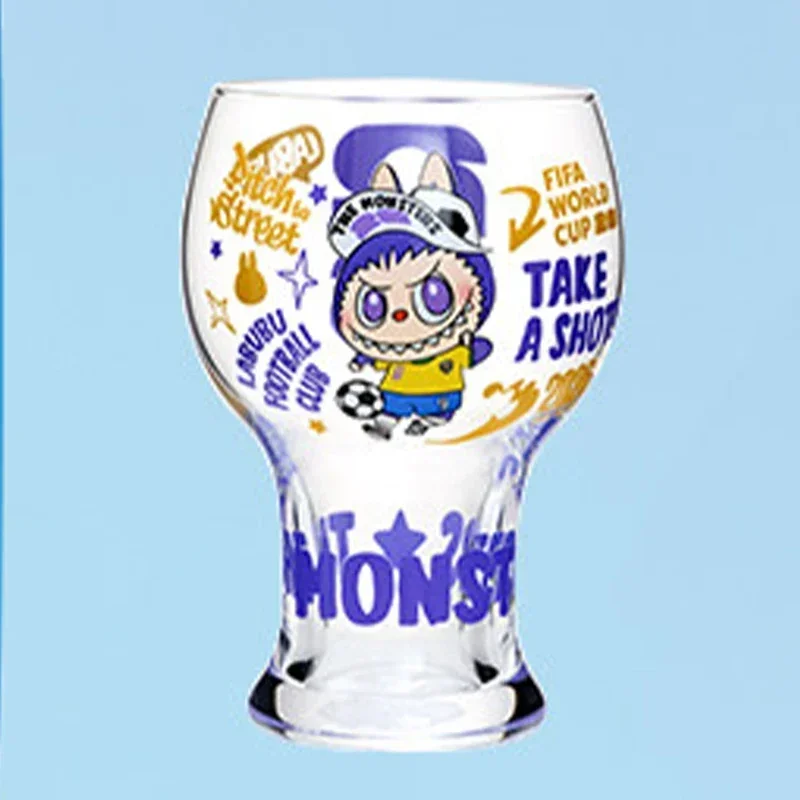 

POP MART Labubu The Monsters FIFA Series Стеклянная таинственная коробка, оригинальная слепая коробка, игрушки-сюрпризы, фигурки, украшения, декор для дома