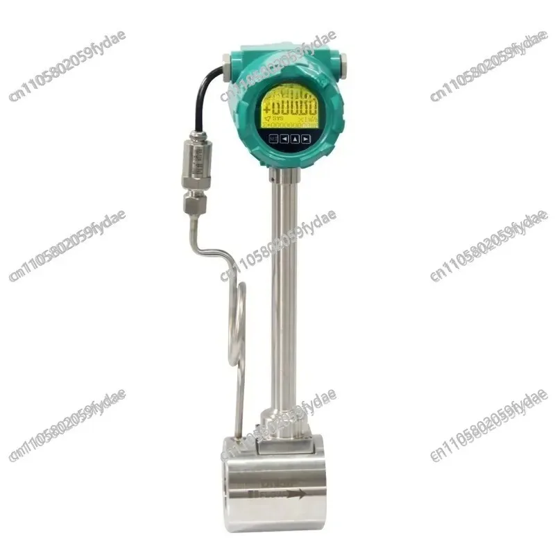 Measurement of Steam Superheated Gas DN150 Split Integrated Vortex Flow with Temperature and Pressure Compensation