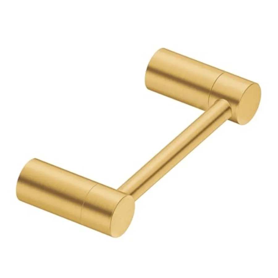 

Align Brushed Gold Pivoting Wall Mounted Modern Toilet Paper Holder for Bathroom, YB0408BG