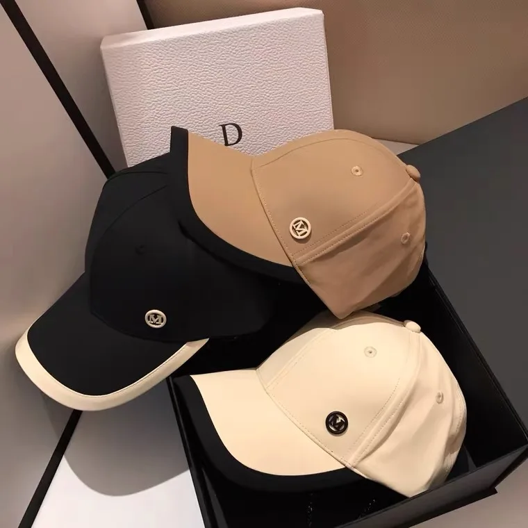 

2025 Spring - Summer: Unisex Simple Korean - Style Trendy Baseball Cap - Ins - Inspired, Versatile for Sun Protection
