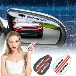 2Pc Car Rear View Side Mirror Rain Board Eyebrow Guard Sun Visor For Chevrolet Colorado Cruze Spark Captiva Malibu Trax Aveo