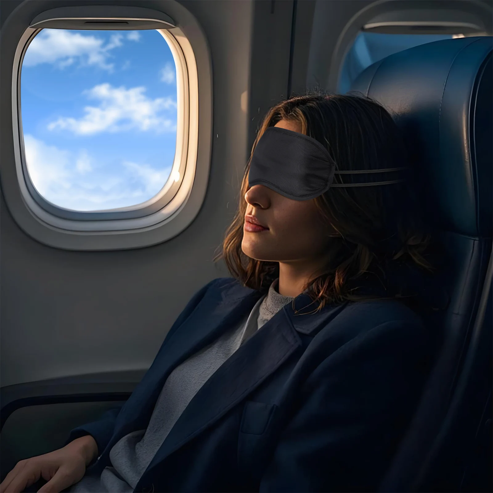 

20 шт., маска для сна, полиэстеровый чехол для глаз, эластичная лента, светонепроницаемая ночная маска для сна, маска для путешествий, отеля, приятные для кожи оттенки