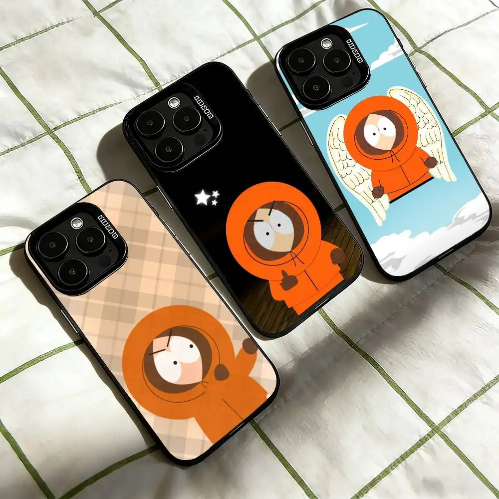 

S-south P-park K-kenny Phone Case For iPhone 17,16,15,14,13,12,11 Plus,Pro Max,XS,Colorful Silver Phone case Funda Cover