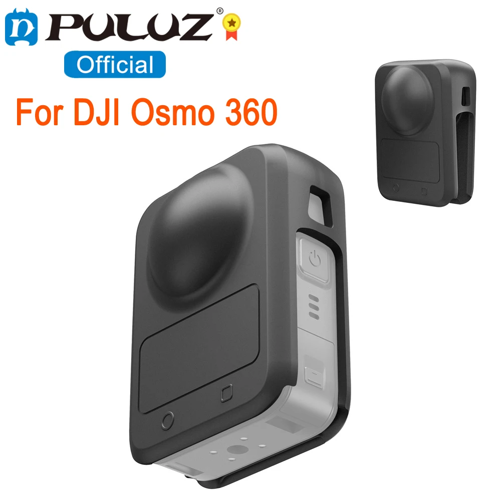 PULUZ All-in-one Camera Body Silicone Cover For DJI Osmo 360 / 360 II, Osmo-360 Premium Silicone Protective Case