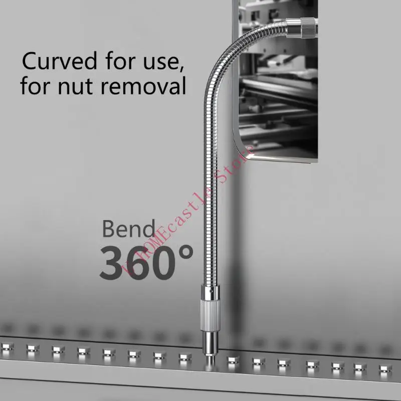 63HF Alloy Steel Drill Adapter Extensions 150mm 200mm 300mm for Hard to Reach Areas and Accuracy Work