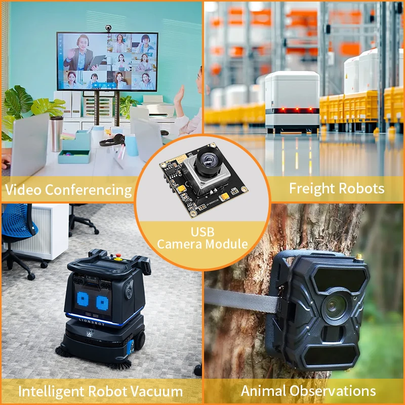 New High Sensitivity 4k 12mp HDR IMX577 CMOS Image Sensor Facial Recognition USB3.0 High Speed Color Camera Module