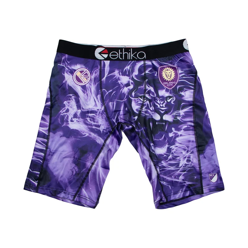 ETHIKA 1Pcs Men Underwear Boxers Breathable Mesh Crotch Man Underpants Plus Size L-3XL Mens Panties Printed Men's Boxers Briefs - Image 4