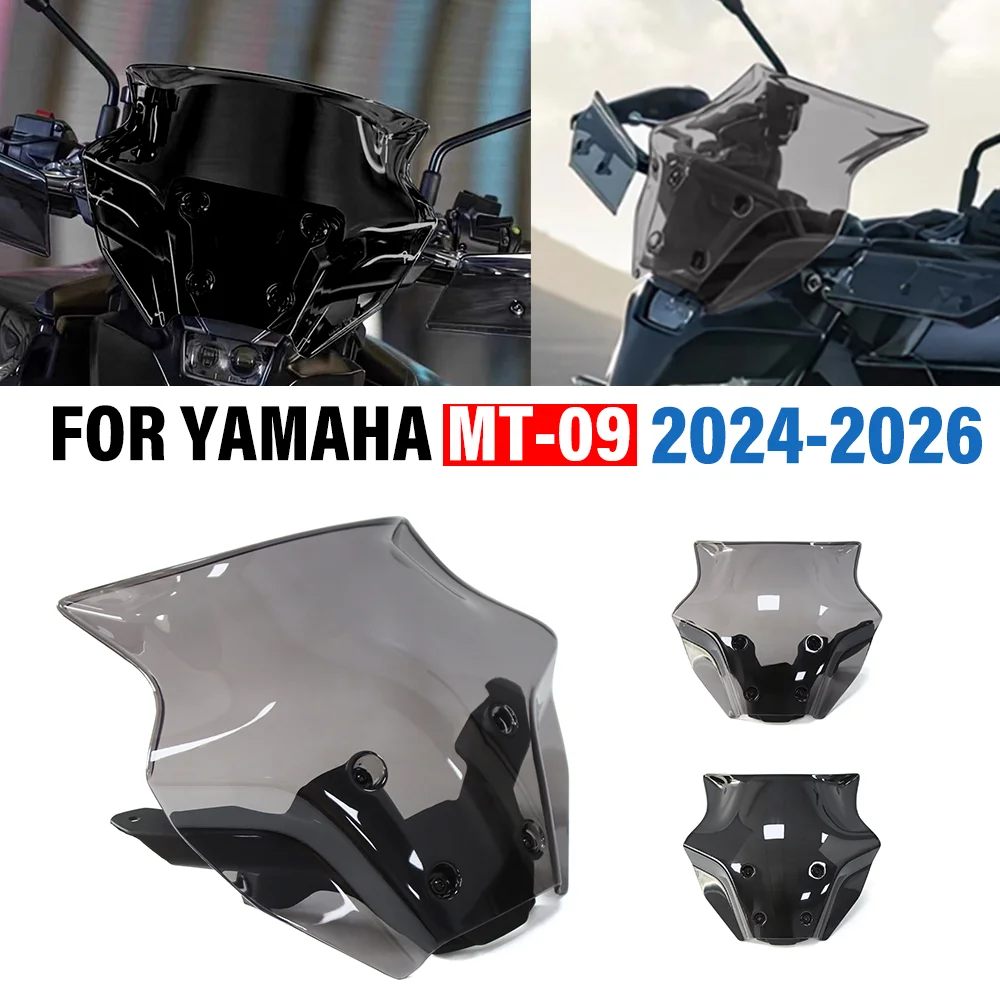 Für Yamaha MT-09 MT09 MT09 SP 2024-2026 Motorrad Windschutzscheibe Windabweiser Windschutz Verkleidungszubehör