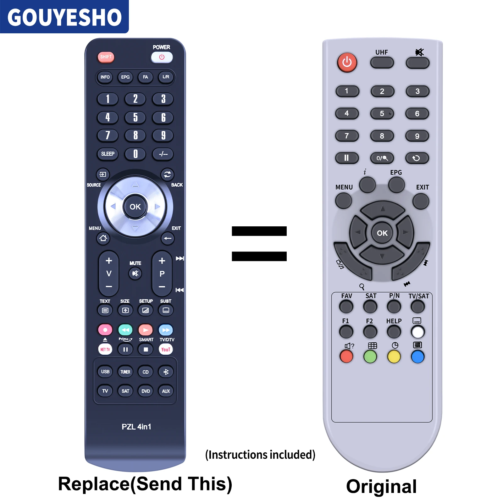 Новый сменный пульт дистанционного управления для Truman Eurosky Tiger Orton 4100ts 4000A 4100A 4050A