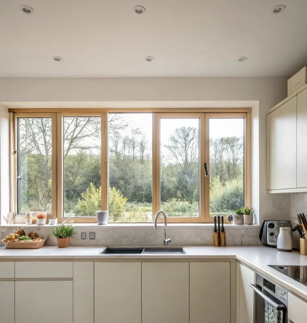 

Casement Window New Design Aluminum Profile Construction Building Material Fixed Window Custom House Outward Opening Windows