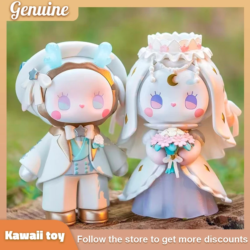 

Эмма Секретный Лес, любимая серия, слепая коробка-Таинственная аниме-фигурка, настольный декор, модель, модный модный подарок для девочек