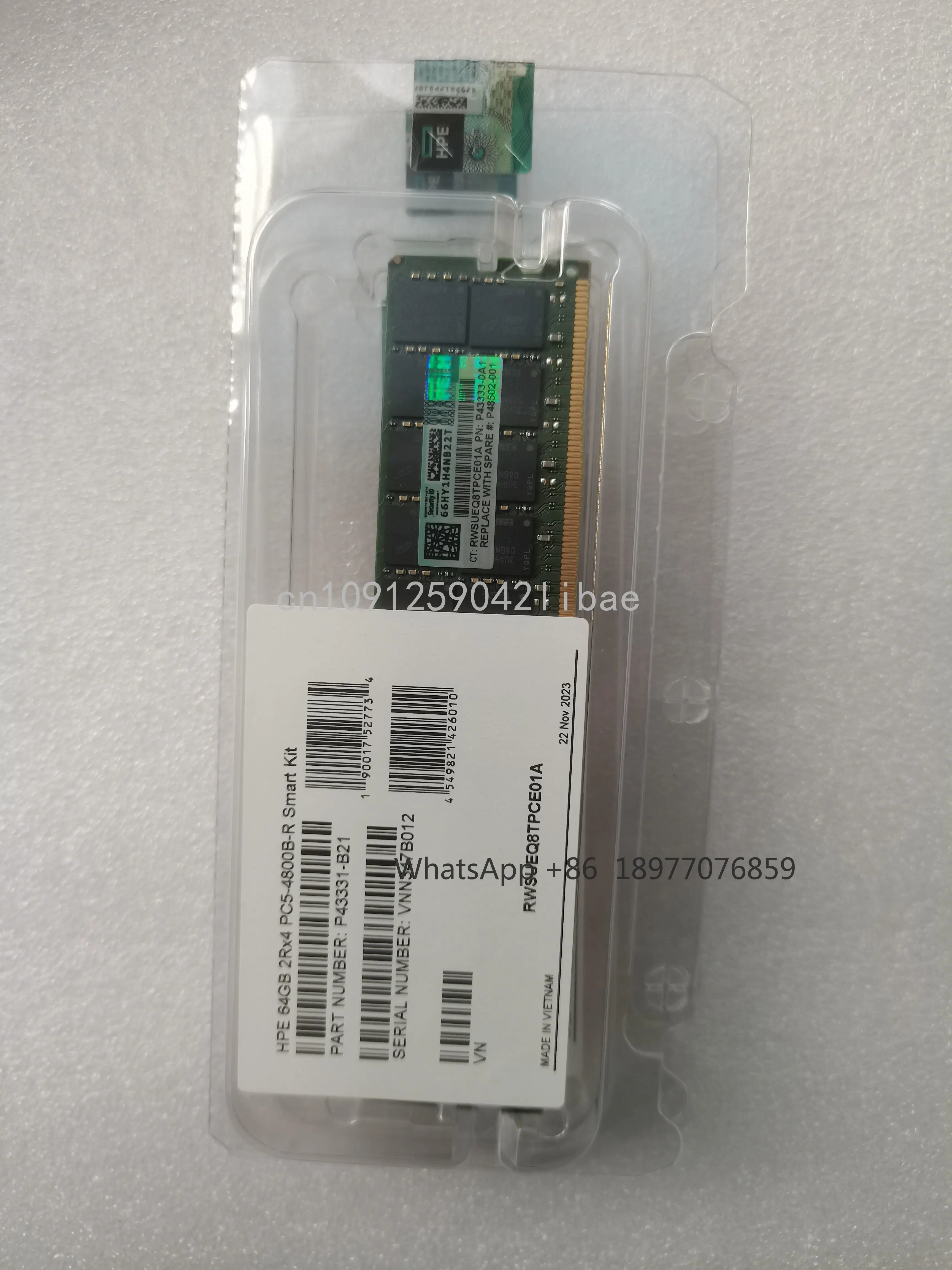 �y�Z�[�����zP43331-B21 P43333-0A1 64GB 2Rx4 DDR5 PC5-4800 EC8 RDIMM Gen11 �T�[�o�[������