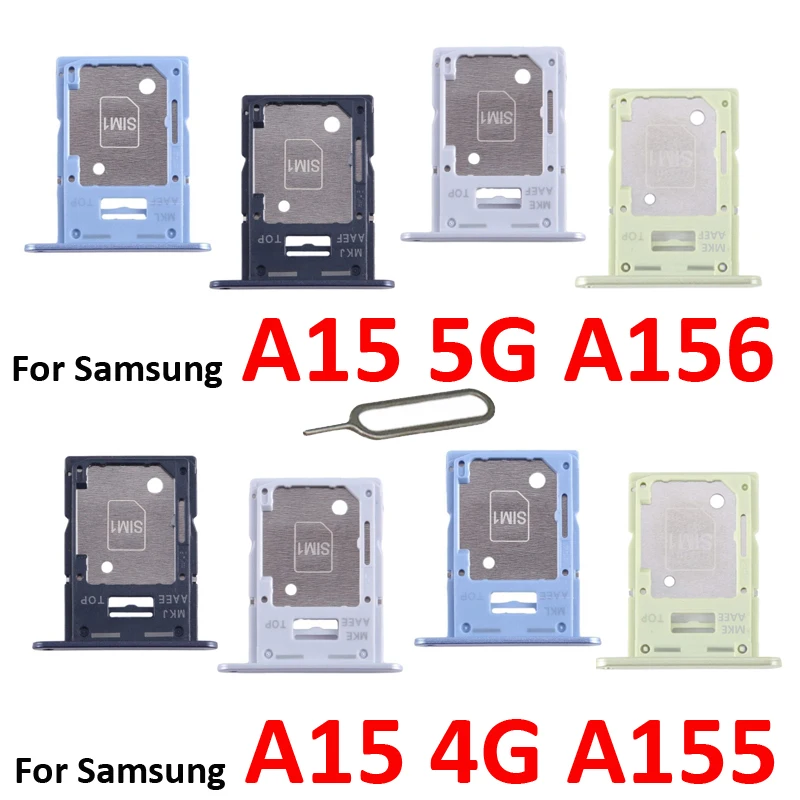 10Pcs Dla Samsung Galaxy A05 A05s A15 4G A25 A35 A356 A55 5G A556 Telefon Nowa taca na chipy SIM Gniazdo Uchwyt na kartę SD Kieszeń