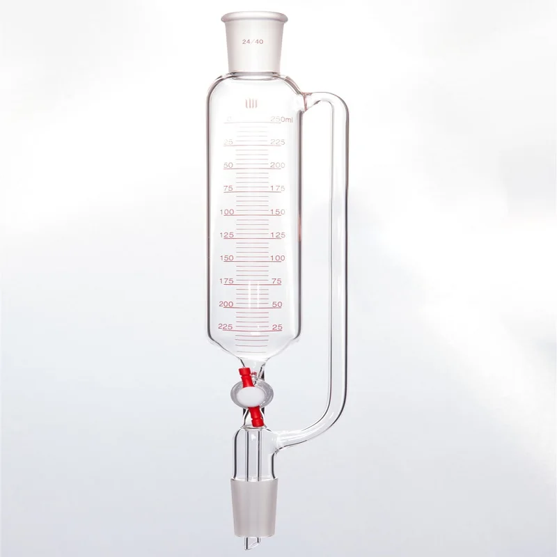 SYNTHWARE Constant pressure drip funnel, With tick marks, PTFE valve, Addition funnel, Borosilicate glass, F62