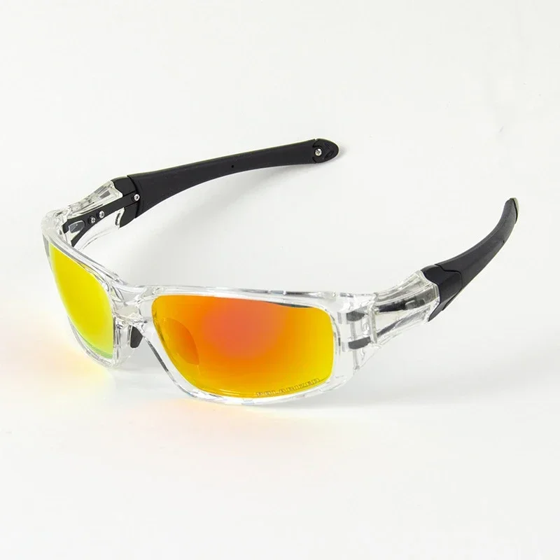 Gafas deportivas personalizadas, protección ocular, parabrisas colorido para motocicleta, gafas para correr, gafas de sol