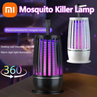 Xiaomi Mosquito Killer Lamp Insect Killer USB Rechargeable Outdoor Mute Anti Strong Mosquito Lamps Electric Fly Trap Repellent