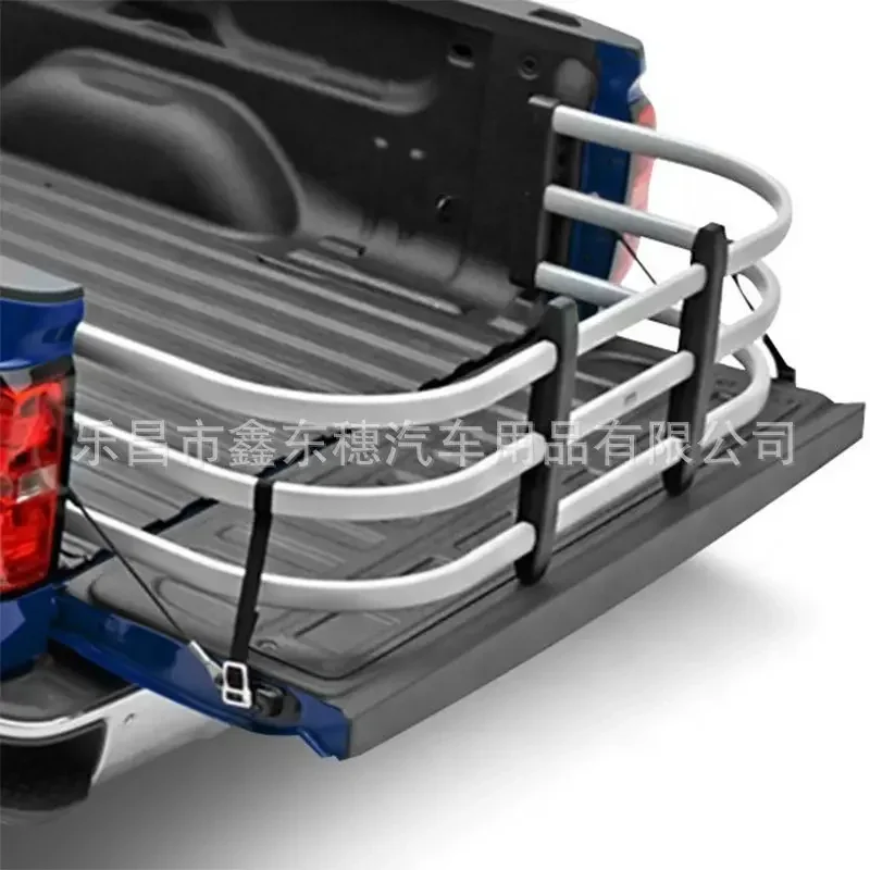 

Manufacturer customizes pickup truck trunk expansion rack, rounded corner aluminum alloy rear bucket cargo box