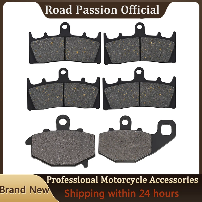 

Motorcycle Front Rear Brake Pads For KAWASAKI ZX6R ZX600 ZZR600 ZX9R ZX 900 ZX636 A1 Ninja J6F J7F J8F J4 B3 B4 636cc