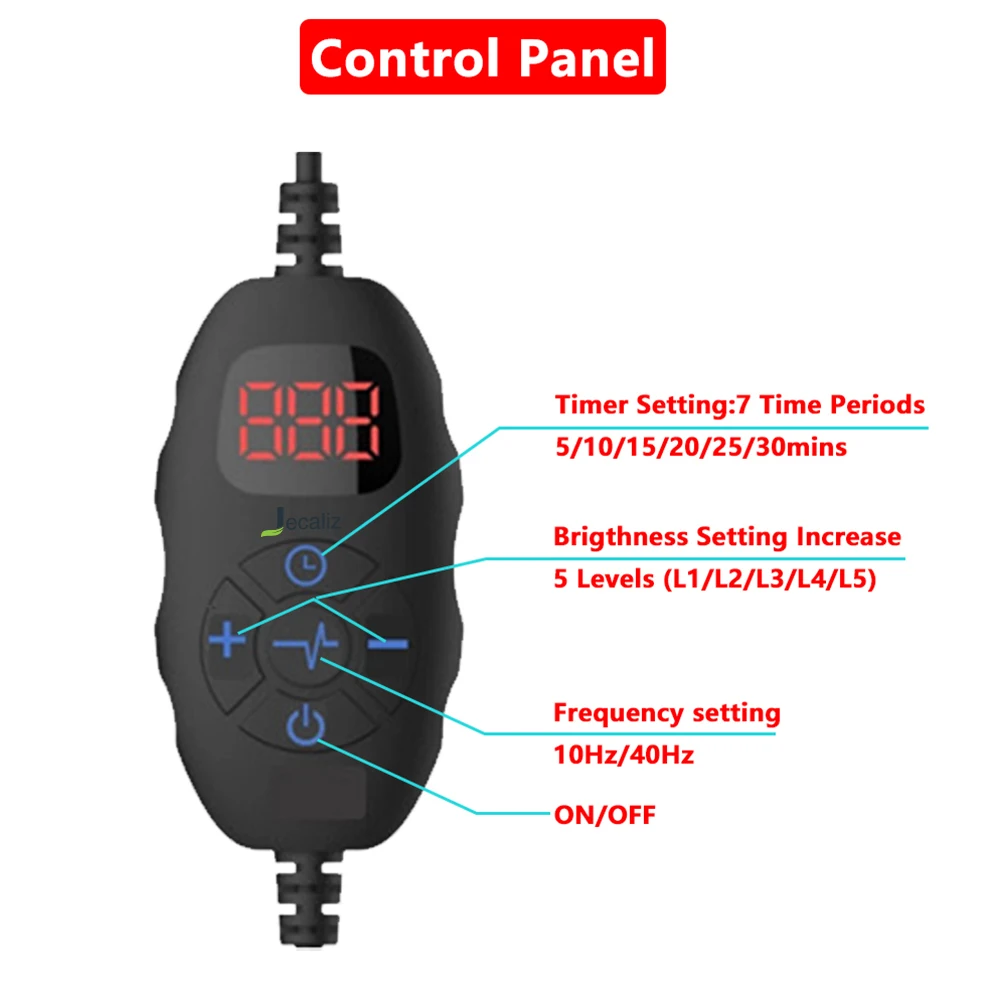 Jecaliz 660 and 850nm Near Infrared Light Devices