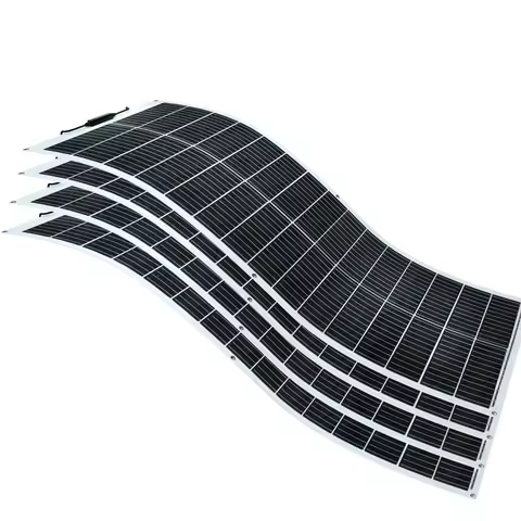 100W Flexible Solar Panel with High Efficiency Solar Modules, IP68 Waterproofing, Ideal for Off-Grid Solar Panel PV 100W-1000W