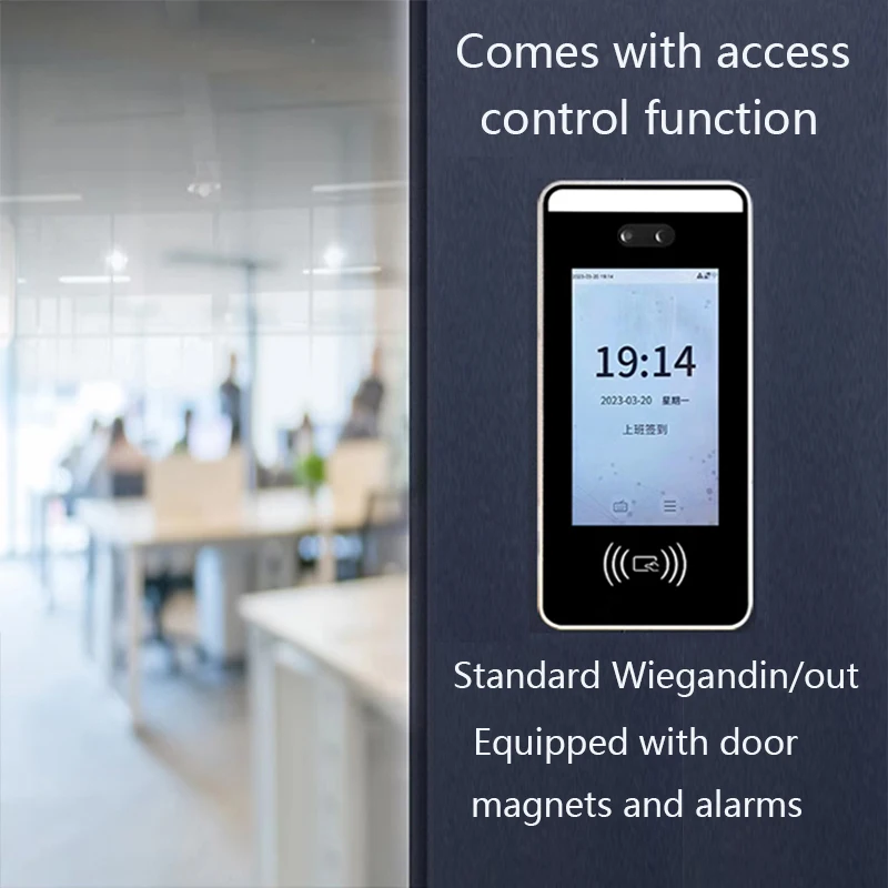 XFace60 التعرف على الوجه الذكي متعدد الطيف، محطة الحضور والتحكم في الوصول المتقدمة