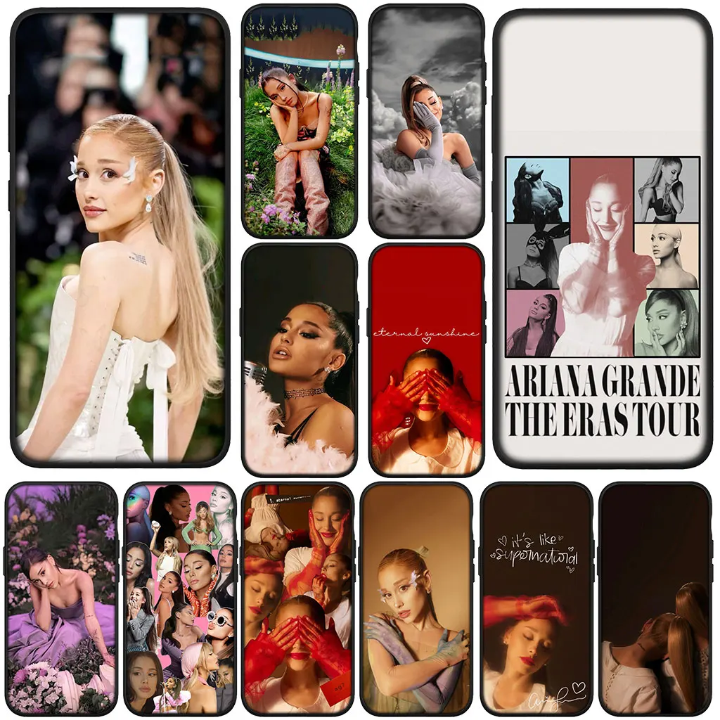 Чехол для телефона с плакатом A-Ariana Singer G-Grande для Xiaomi Redmi Note 12 10 11 9 8 Pro 10C 12C 8T 9A Note11 Note12 5G 4G, корпус