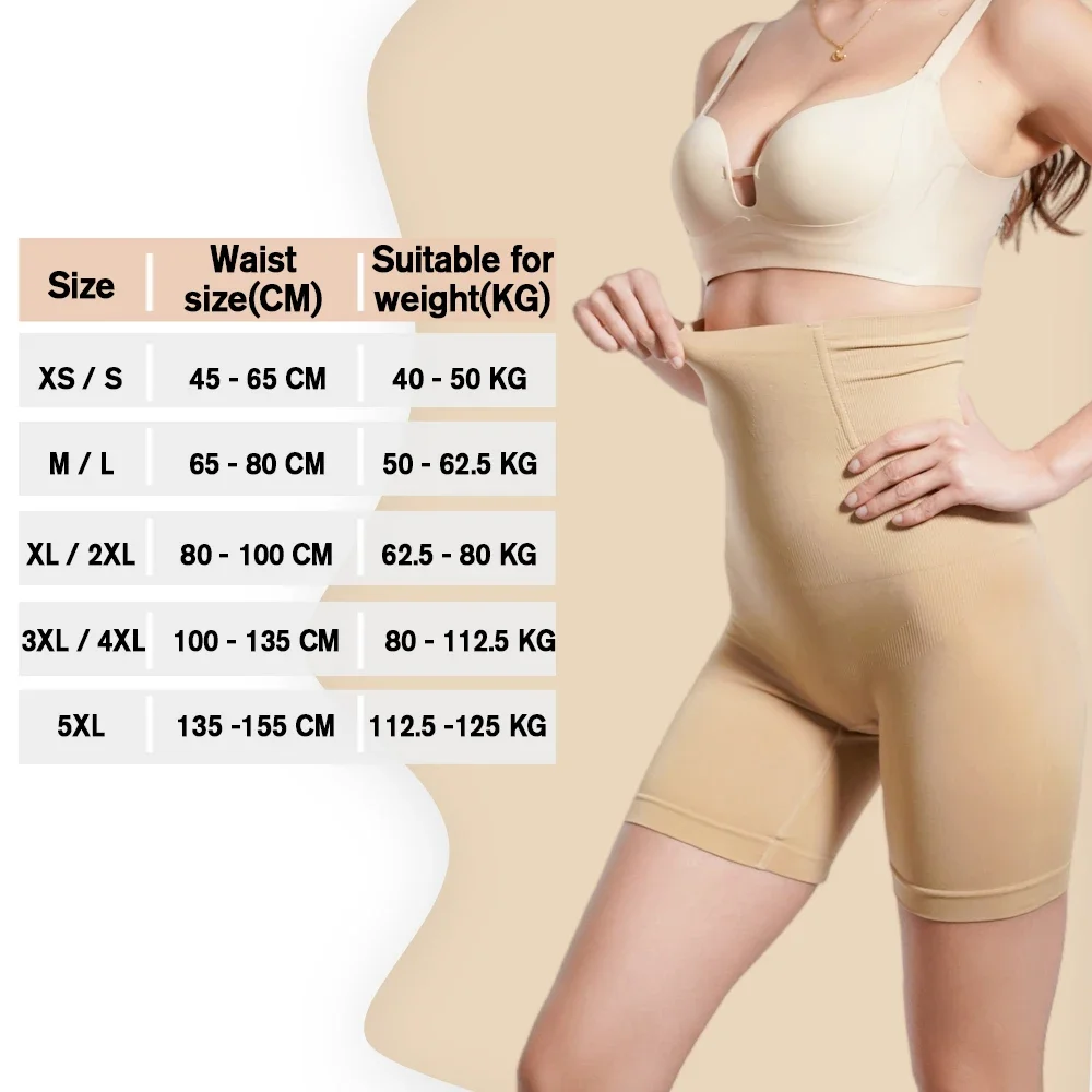 1pc Fajas Colombianas Reductora Women Short Butt Lifter Tummy Control Shapewear Seamless Pressure Abdomen Levanta Gluteos Mujer