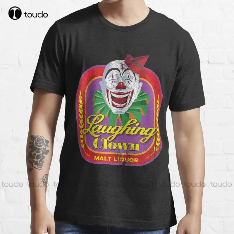 New Laughing Clown Malt Liquor T-Shirt T-Shirt Cotton Tee Shirt S-5Xl T Shirt
