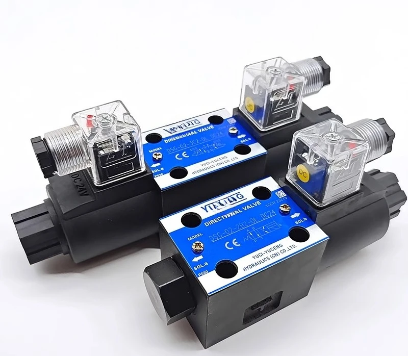 Solenoid control valve Hydraulic 24V directional valve DSG-02-2B2B 2B3B 2D2 check valve