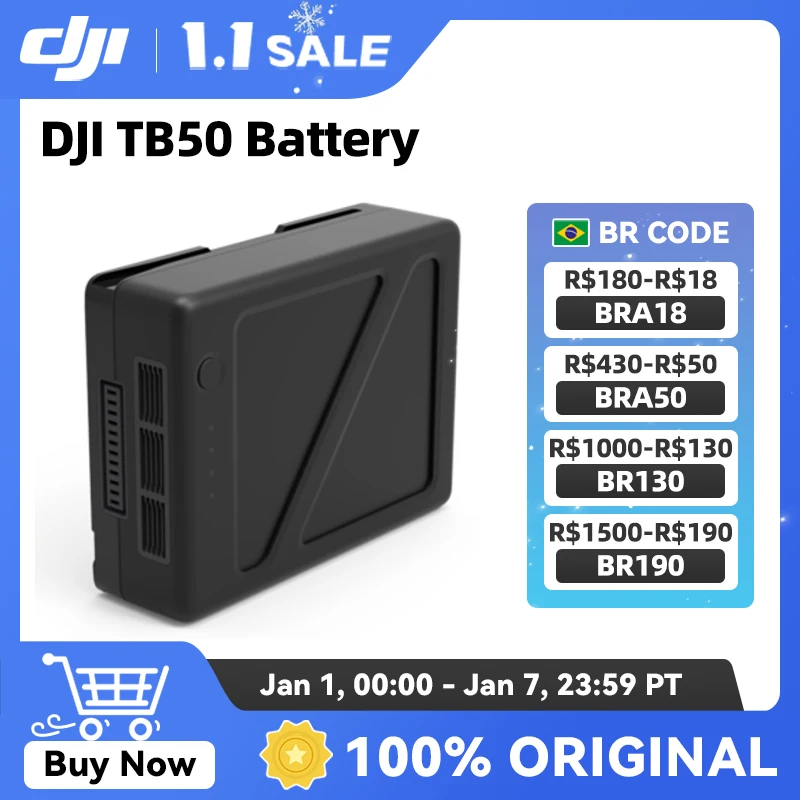 DJI TB50 Intelligent Battery Capacity 4280 mAh -22.8 V for DJI Ronin 2/Inspire 2/Ronin 4D Original new in Stock