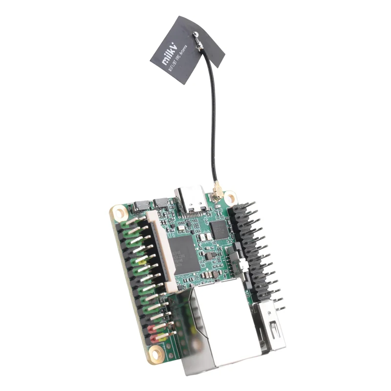 

Solid Milk-V Duo S 512M-WIFI Макетная плата RISC-V Linux Wi-Fi6/BT5 Сетевой порт 100 Мбит/с Модуль Milk-V Duo S 512 МБ SG2000