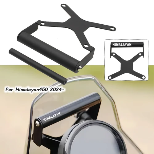 2024 nuevo para Himalayan 450 2024 2025 motocicleta himalayan450 accesorios soporte de teléfono soporte de placa de navegación GPS