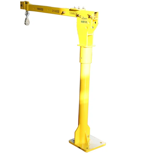 Mini Truck JIB Crane with lifting cranes for industrial use