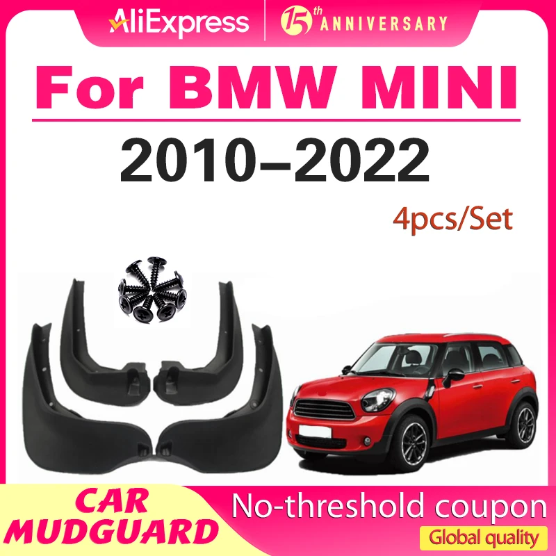 ل MINI كونتري مان R60 2010 2011 2012 2013 2014 2015 2016 درابزين Mudflaps سبلاش الحرس واقيات الطين اللوحات اكسسوارات السيارات