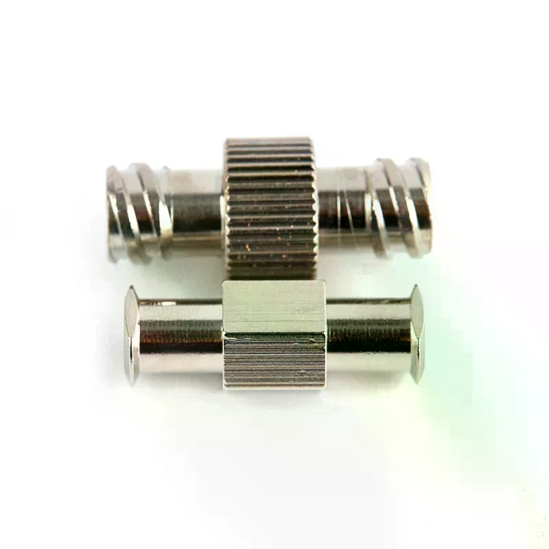 Female To Female Coupler Luer Syringe Connector Metal Double Joints Luer Lock Adapter Coupler For Pneumatic Parts 1pcs