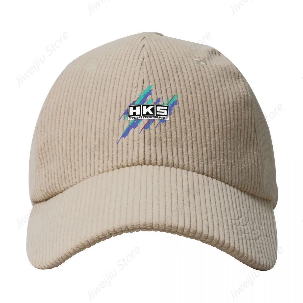 Limited HKS Power And Sportser Performance Turbo Baseball Cap Corduroy Style Hats Sun Peaked Cap