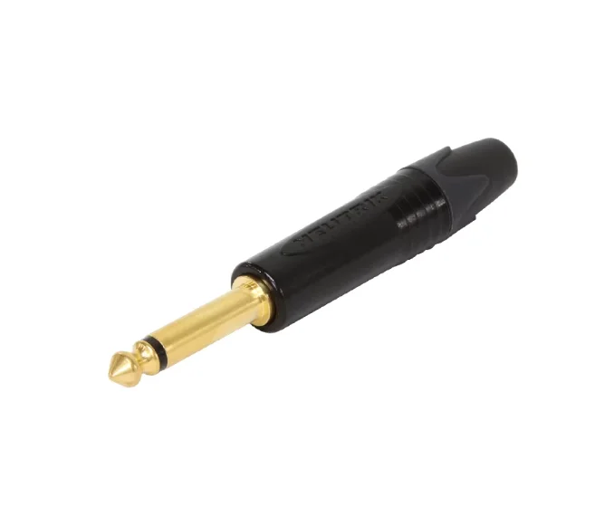Origineel! 20 stks/10 stks/5 stks NEUTRIK puur koper 6.35mm soldeerplug 6.5mm mono NP3X NP2X-B gitaar audio microfoon connector