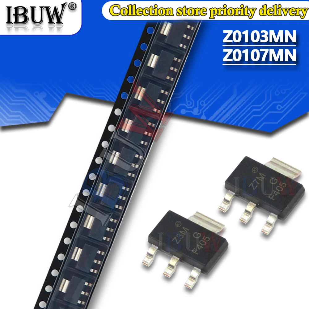 10PCS Z0103MN Z0107MN Z0103 Z0107 SOT223 SOT-223 0103MN 0107MN