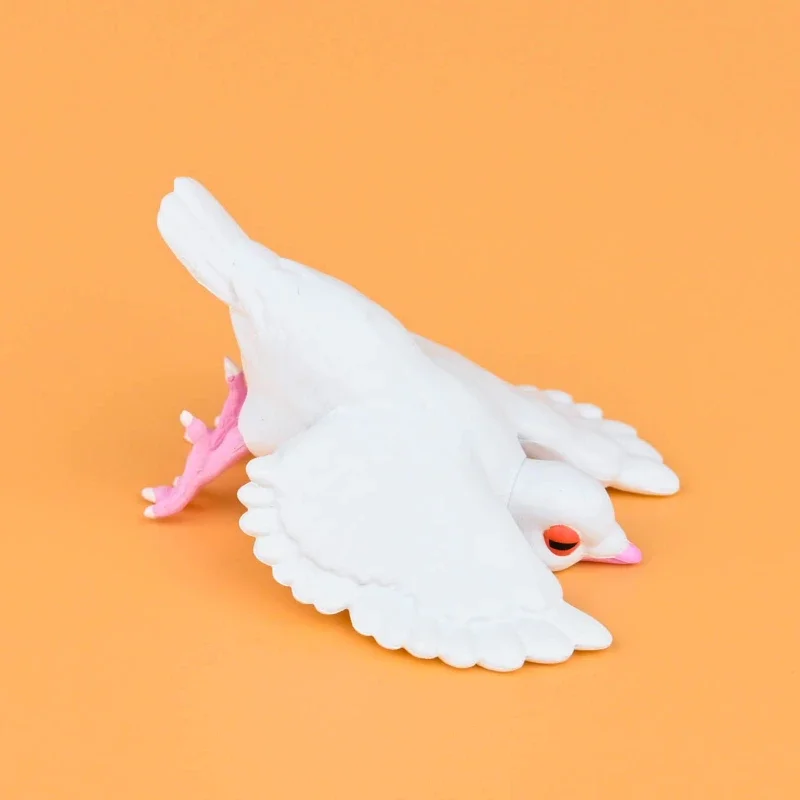 QUALIA Gashapon Capsule Toy Action Figures Pigeon Animal Gachapon Model Toy Doll Gachapon Bird Ornament Gifts for Children