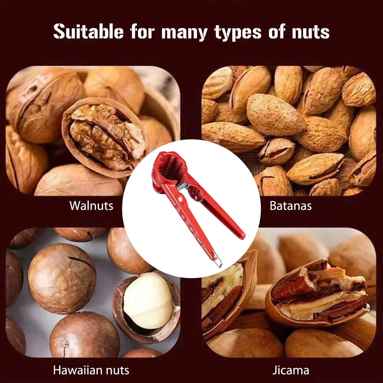 Multifunctional Chestnut Opening Device Stainless Steel Chestnuts Mouth Opener Anti-rust Reusable Effortless Home Supplies