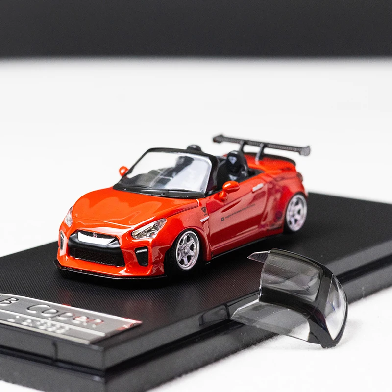 SH 1/64 Nissan GTR LB Copen Legierung Spielzeug Kraftfahrzeug Druckguss Metall Modell Geschenke