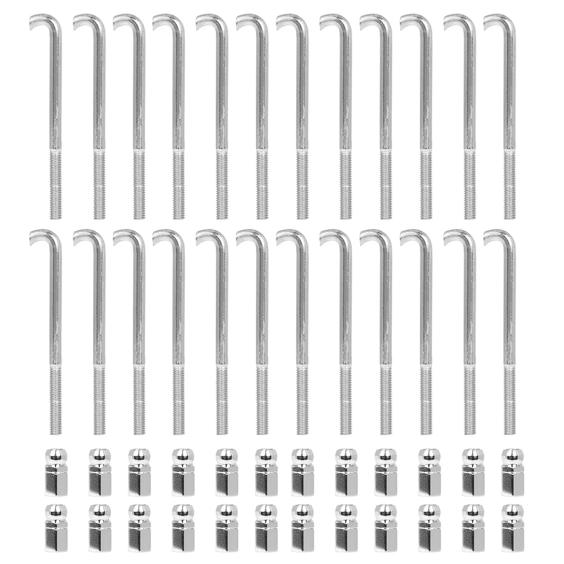 Banjo Repair Tools Kits Screw Rods Nut Numbers Banjo Accessories Repair Replacement Tools Metal Rustproof Durable Banjo Parts