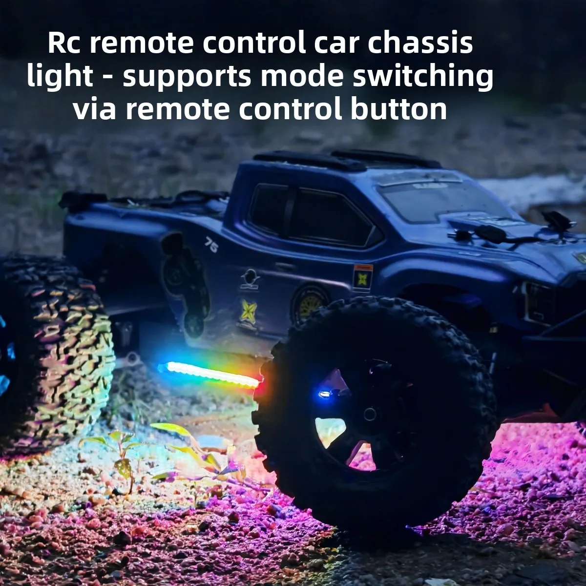 

for Universal RC remote control car chassis lights, high brightness LED light strips, climbing lights, large foot lights